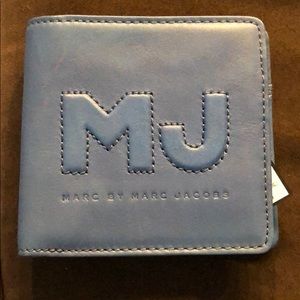 NWT Marc by Marc Jacobs blue wallet
